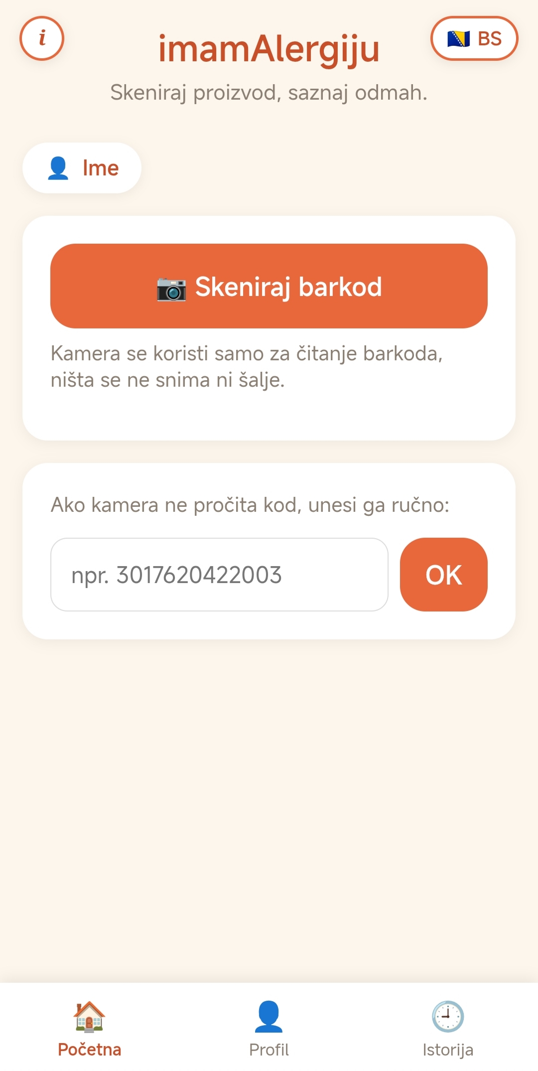 Kako koristiti imamAlergiju — vodič kroz sve funkcije